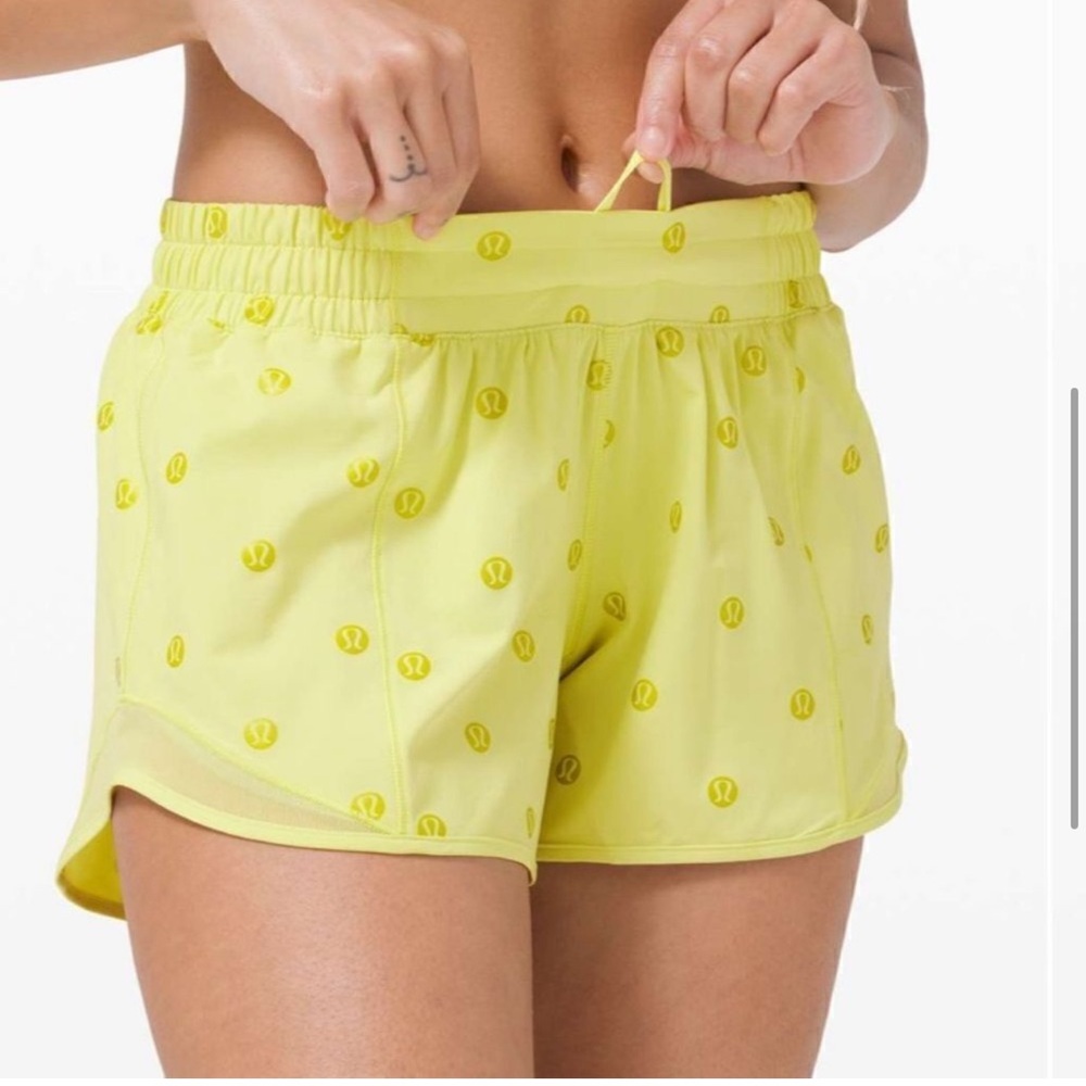 lululemon athletica Women's Yellow Shorts